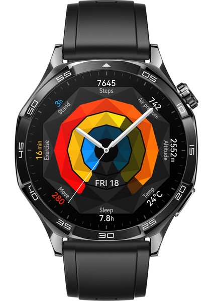 Watch Gt 5 Siyah 46 mm Akıllı Saat
