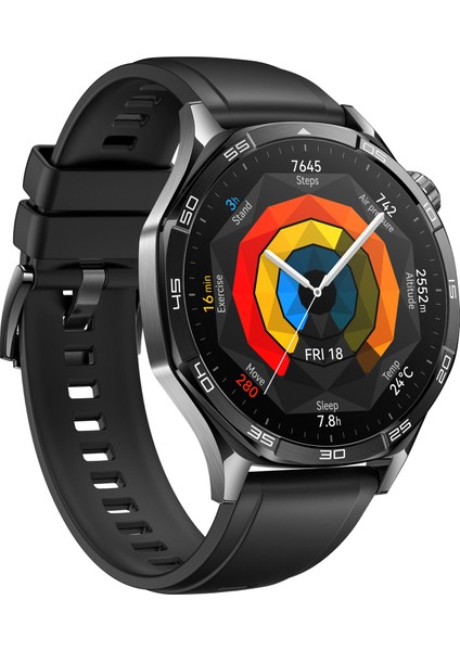 Watch Gt 5 Siyah 46 mm Akıllı Saat