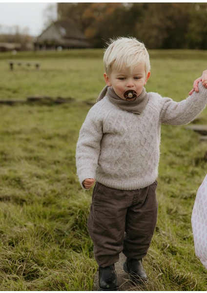 Little Viking Bjorn Cocoa Kahverengi 6-18 Ay Kauçuk Emzik