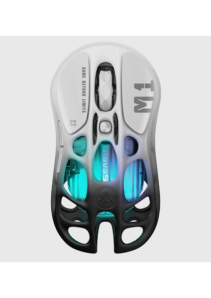 Mercury Beyaz K1+M1 Pro Kablosuz Rgb Işıklı Mekanik Q Gaming Klavye ve Optik Mouse Seti