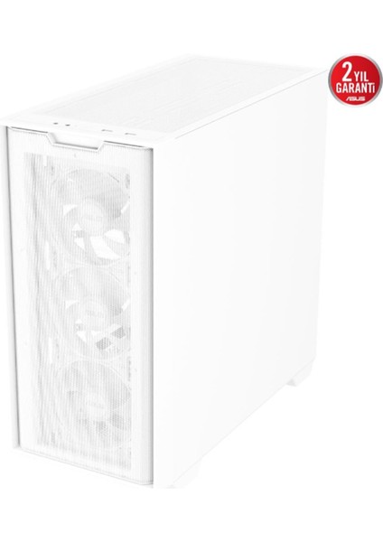 A21 Plus 360MM Atx Psu Destekli Fanlı Micro-Atx Beyaz Mid Tower Bilgisayar Kasa 90DC00H3-B19010