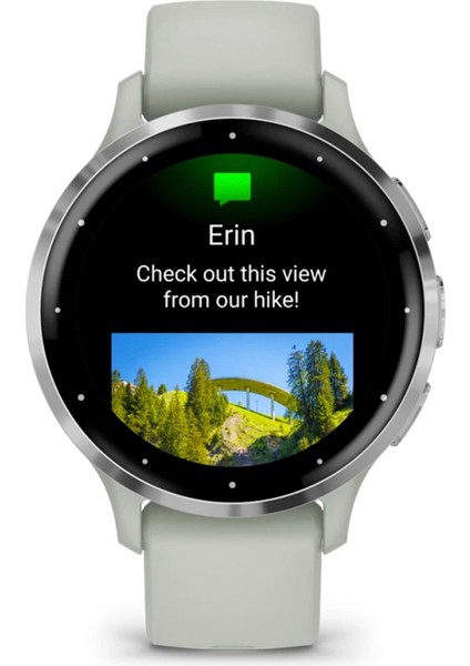 Venu 3s Gümüş Sage 41MM Gri Kayışlı Akıllı Saat fırsatları