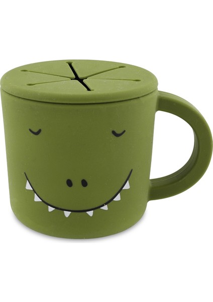 Mr. Dino Yeşil Unisex Çocuk Atıştırmalık Bardağı
