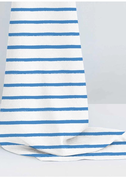 %100 Pamuk Coco Brush Mavi Müslin Bebek Bakım Örtüsü 120X120 cm
