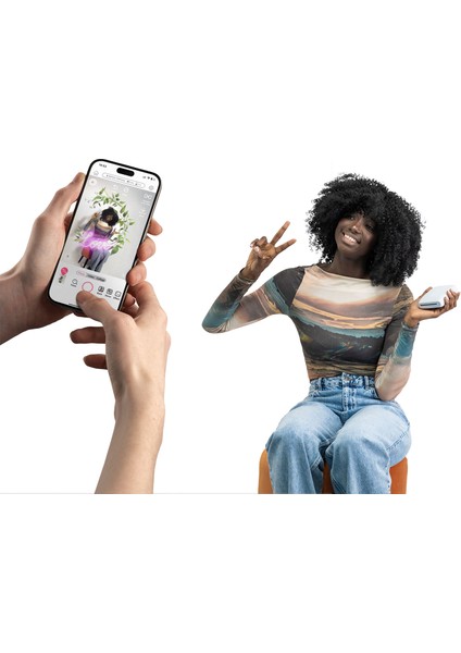 Instax Mini Link 3 Beyaz Akıllı Telefon Yazıcısı ve 20'li Mini Film