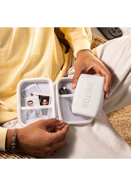 Instax Mini Link 3 Beyaz Akıllı Telefon Yazıcısı ve 20'li Mini Film