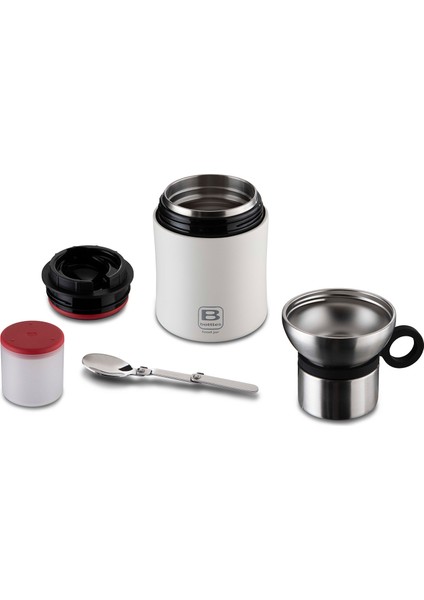 Paslanmaz Çelik Beyaz Yemek Termosu 500 ml fiyatları