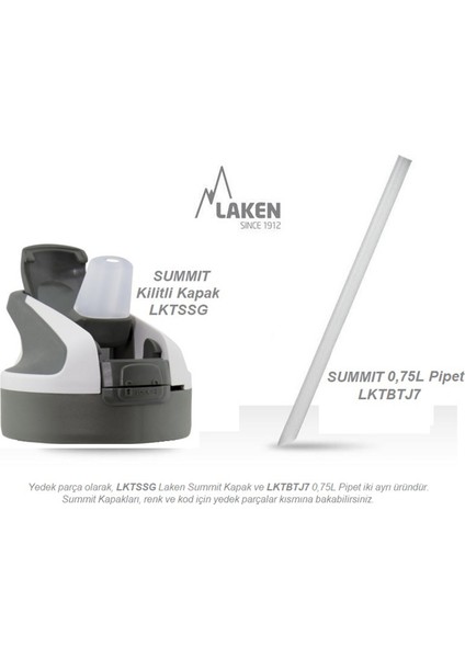 LKTS7O 18/8 Summit Turuncu Çelik Termos Şişe 0,75 L