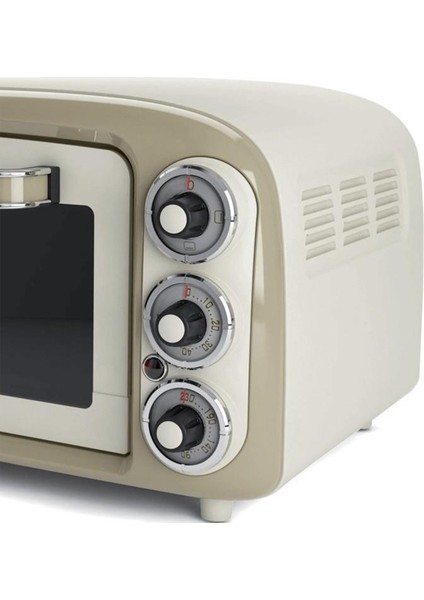Vintage Bej Mini Fırın 0979/03
