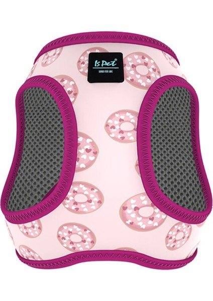 Ispet Donut Airmesh Pembe Köpek Göğüs Tasması