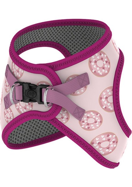 Ispet Donut Airmesh Pembe Köpek Göğüs Tasması