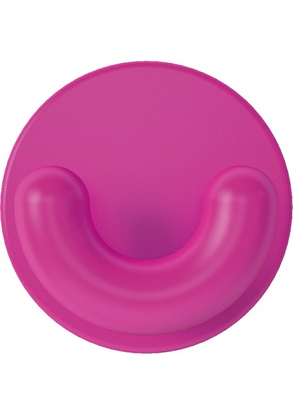 Smilee Pembe Ahşap Çocuk Odası Askılık 20 x 9 cm