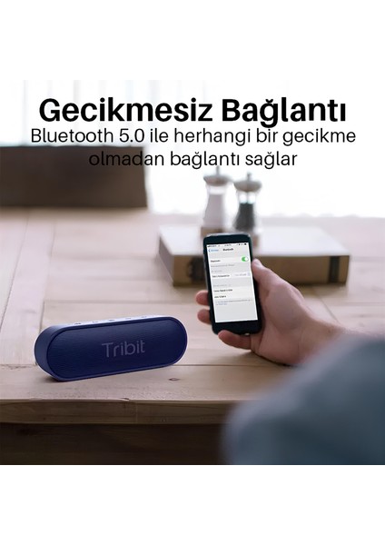 Xsound Go 2X8W Ipx7 Su Geçirmez Taşınabilir Mavi Tws Bluetooth Hoparlör fırsatları