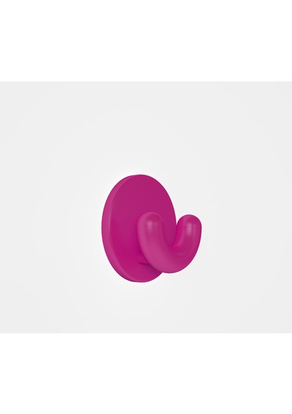 Smilee Pembe Ahşap Çocuk Odası Askılık 20 x 9 cm