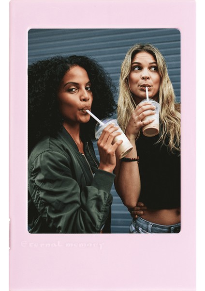 Instax Mini 12 Pembe Fotoğraf Makinesi + Fotoğraf Çerçeve Seti