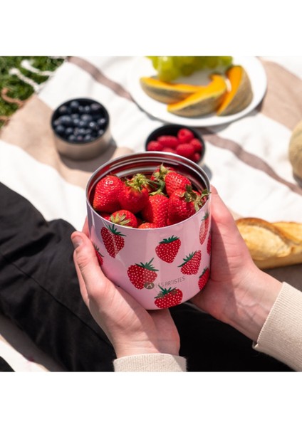 Strawberry Les Artistes Paris Pembe Isı Yalıtımlı Çelik Yemek Termosu 700 ml fiyatları