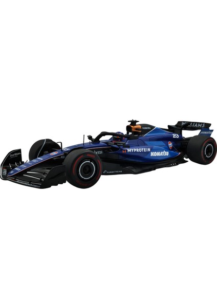 Solido 2024 Williams FW46 #23 Arabia Saudita Gp Fórmula 1 Alex Albon 1:18 Mavi Model Araba
