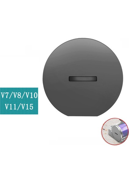 4x Motorlu Fırça Başlığı Fırça Rulosu Uç Kapağı V8/V10/V11/V15 Vakum Yedek Aksesuarları 967483-01 (Yurt Dışından)