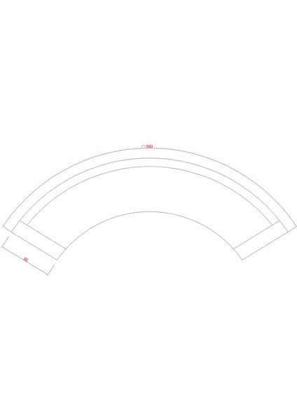 Moon Gri Oval Kanepe