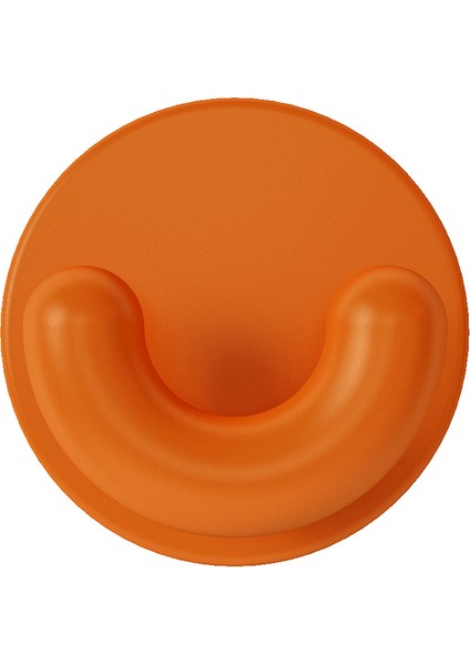 Smilee Turuncu Ahşap Çocuk Odası Askılık 15 x 9 cm