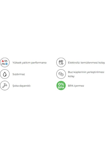 Inox Isı Yalıtımlı Gri Çelik Termos 2 Lt modelleri