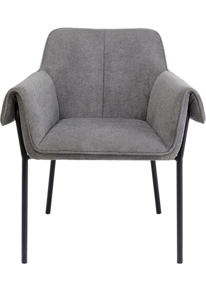 Armrest Bess Gri Sandalye