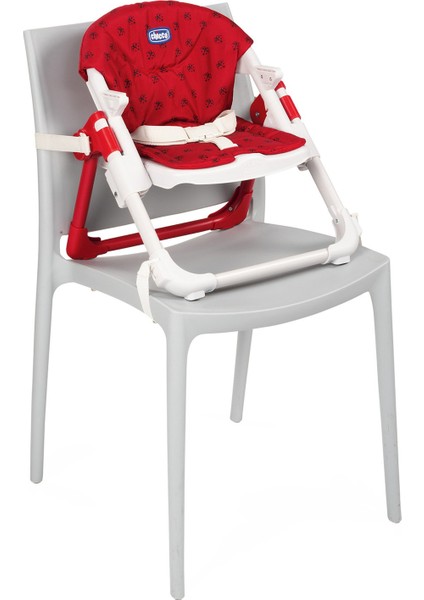 Chairy Tepsili Kırmızı Mama Sandalyesi modelleri