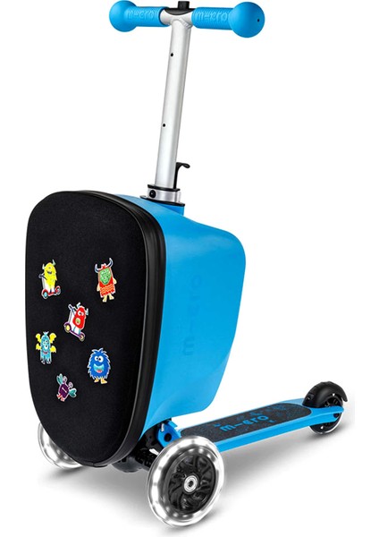 Luggage Junior Velcro Mavi Unisex Çocuk Scooter
