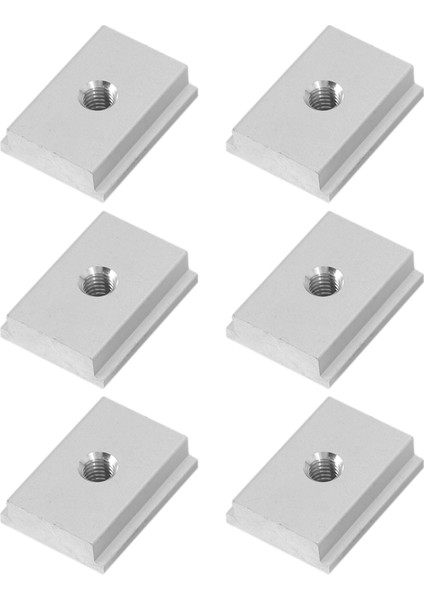 6 Adet M6 T-Track Slider Sürgülü Somun Alüminyum Alaşımlı T Yuvası Somun Profil Ağaç Işleme Aleti Yuvası Bağlantı Elemanı (Yurt Dışından) modelleri