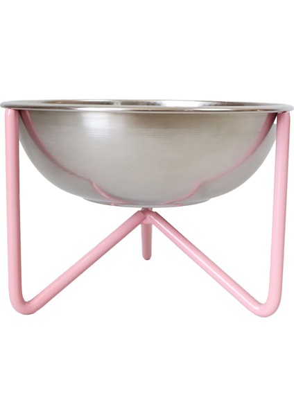 Coral Xs/s Pembe Çelik Mama Kabı