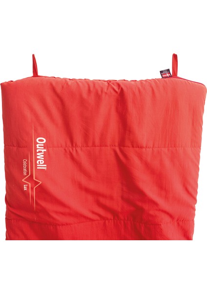 Celebration Lux Ultra Konforlu Kırmızı Uyku Tulumu 1300 gr