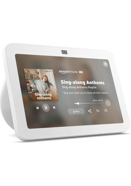 Amazon 8 Beyaz 3. Nesil Alexa Akıllı Ev Asistanı