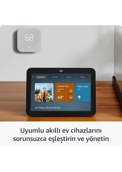 Amazon 8 Beyaz 3. Nesil Alexa Akıllı Ev Asistanı fırsatları