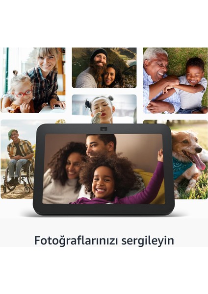 Amazon 8 Beyaz 3. Nesil Alexa Akıllı Ev Asistanı