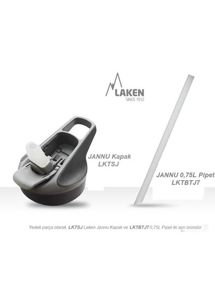 Jannu Siyah Çelik Termos 0,75 Lt