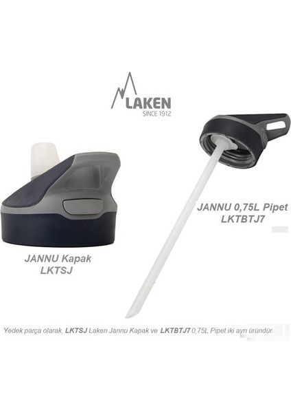 Jannu Siyah Çelik Termos 0,75 Lt