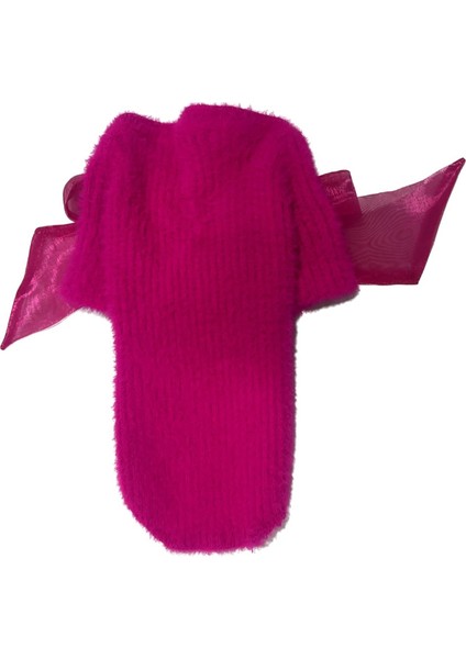 Metapink Pembe Kedi Süveter ve Şapka