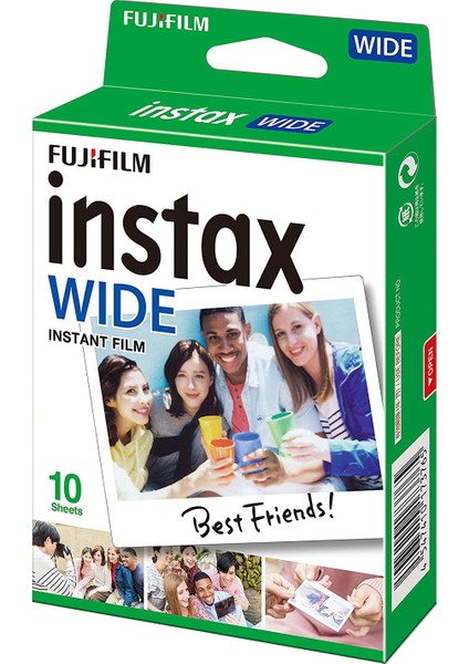 Instax Wide Link Gri Akıllı Telefon Yazıcısı ve 10'lu Film