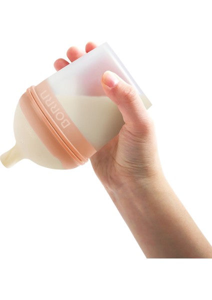 Antikolik Turuncu Silikon Biberon 150 ml