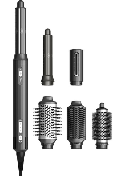 RMS9200B Aeroflex 6in1 Antrasit Saç Maşası