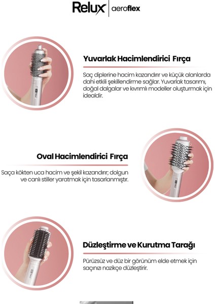 RMS9200B Aeroflex 6in1 Antrasit Saç Maşası indirimleri