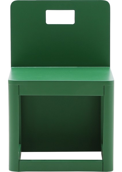 Rectangle Tubi Chair Yeşil Çalışma Sandalyesi