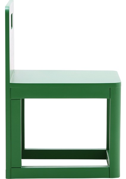 Rectangle Tubi Chair Yeşil Çalışma Sandalyesi