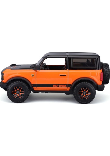 2021 Ford Bronco Badlands 1:24 Turuncu Model Araba 32272