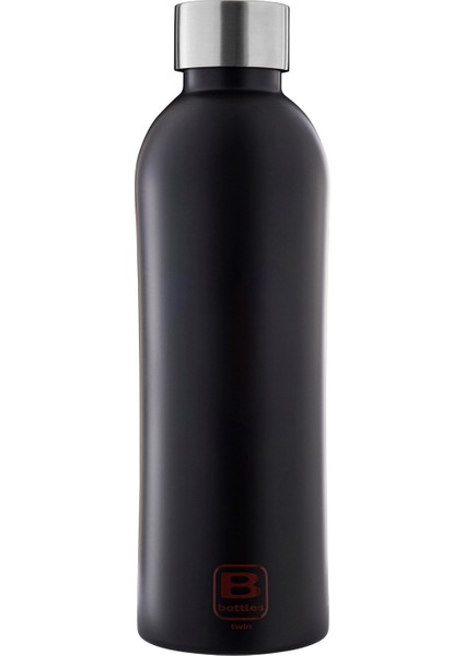 Twin Çelik Mat Siyah Termos 800 ml