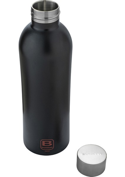 Twin Çelik Mat Siyah Termos 800 ml