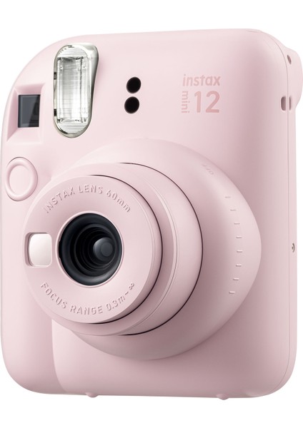 Instax Mini 12 Pembe Fotoğraf Makinesi + 10'lu Film ve Mini Albüm Seti indirimleri