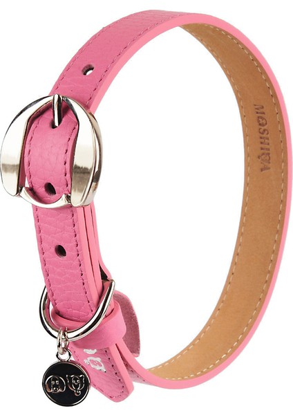 Hachiko Pembe Köpek Boyun Tasması