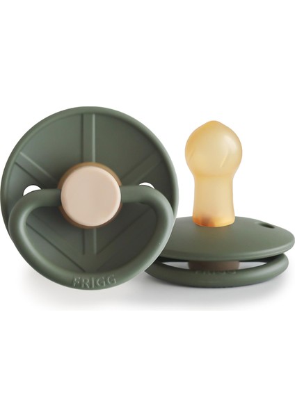 Little Viking Ragnar Olive Yeşil 0-6 Ay Kauçuk Emzik