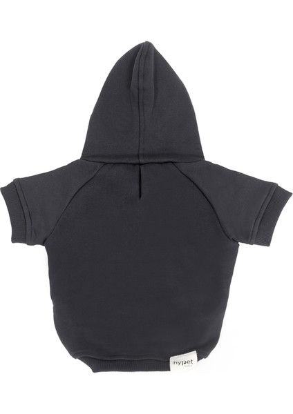 Jet Black Hoodie Siyah Köpek Kıyafeti